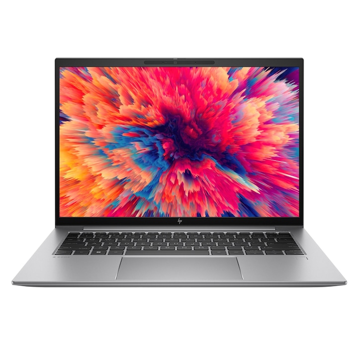 Laptop HP ZBook Firefly 14 G9, 14" WUXGA, Intel® Core™ i5 1245U pana la 4.4 GHz, 16 GB RAM DDR5 4800, 512 GB SSD, NVIDIA T550 4 GB, Bang & Olufsen, Windows 11 Pro, Silver DDR5