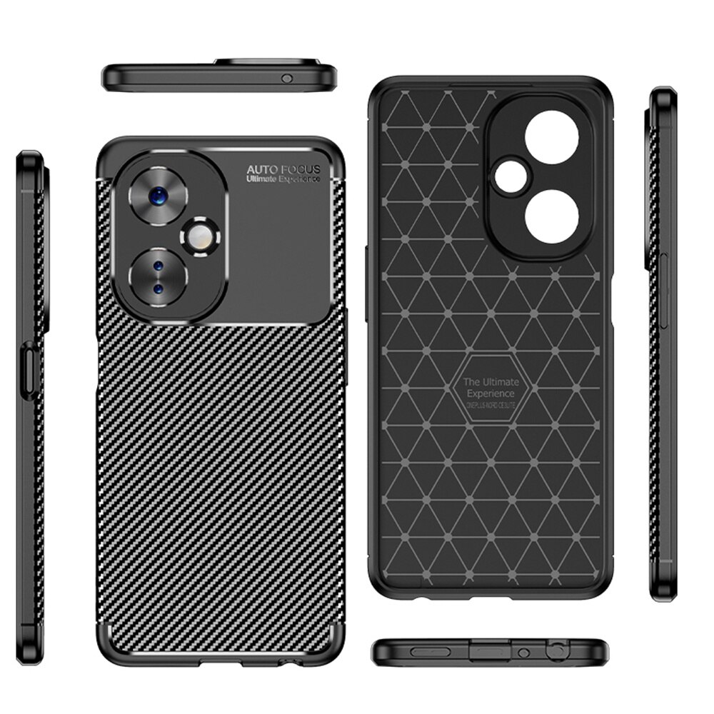 Husa pentru OnePlus Nord CE 3 Lite - Techsuit CarbonFiber - Black