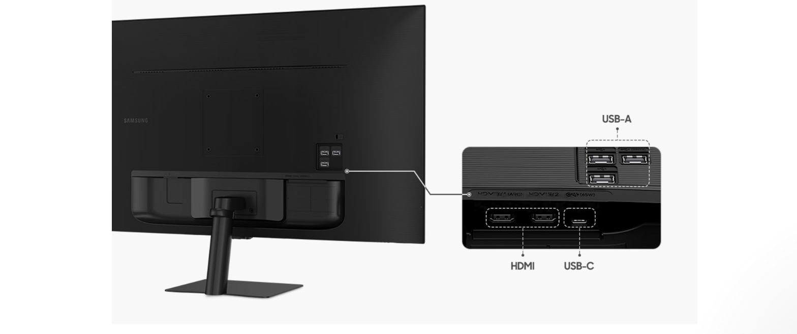 Monitor Smart LED VA SAMSUNG M7, 32", 4K UHD, 60Hz, HDR10, Boxe, Alb, LS32DM703UUXDU 4 res 8a3b1680639861ed485cddc984009f0a