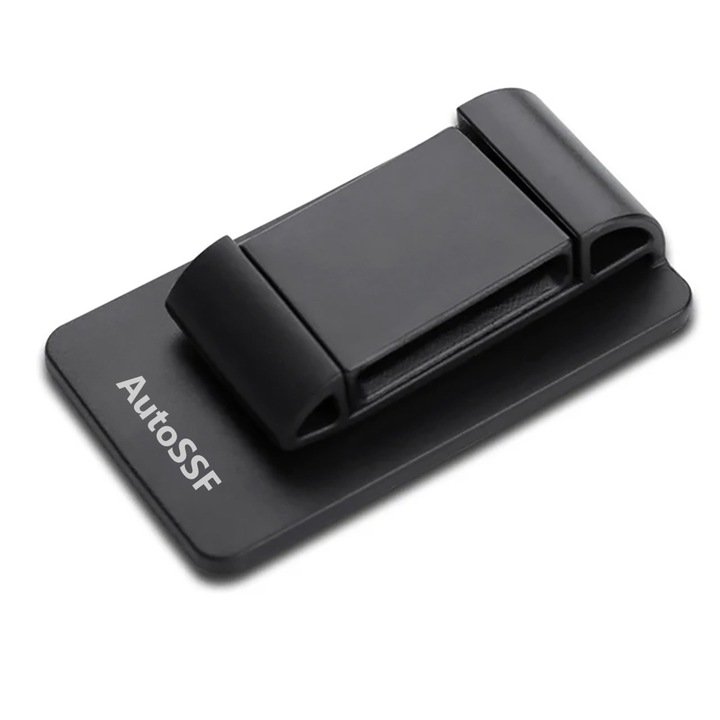 Поддържащи скоби за предпазния колан AutoSSF, фиксират и задържат колана в желаната позиция, черен