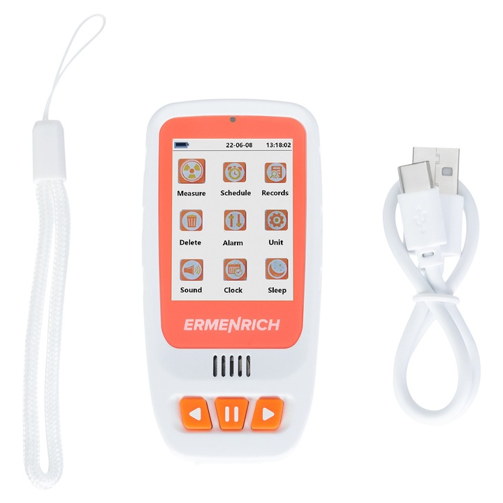 Ermenrich Ping RD40 sugárzásdetektor