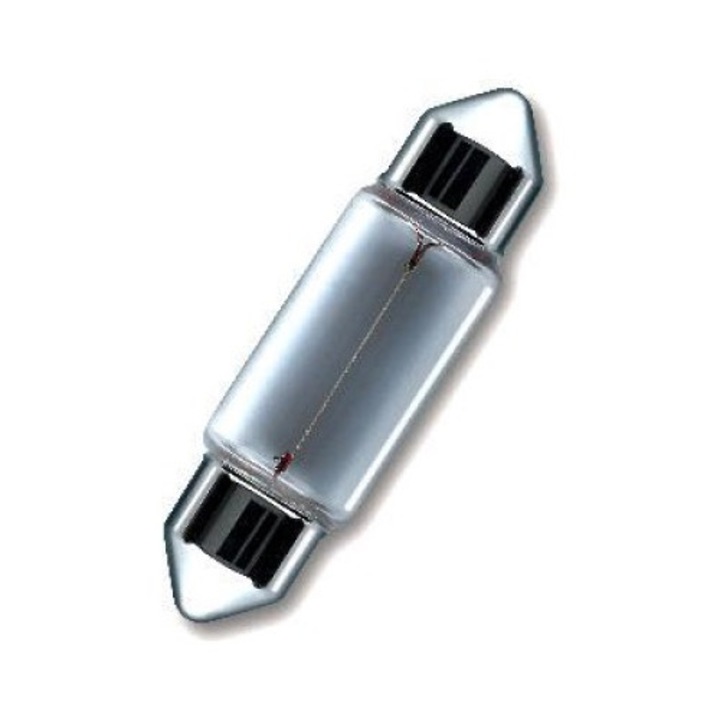 Set 10 bucati bec C5W 12V 5W, BAY9S