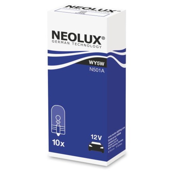 Izzó WY5W 12V 5W, W2, 1X9, 5D