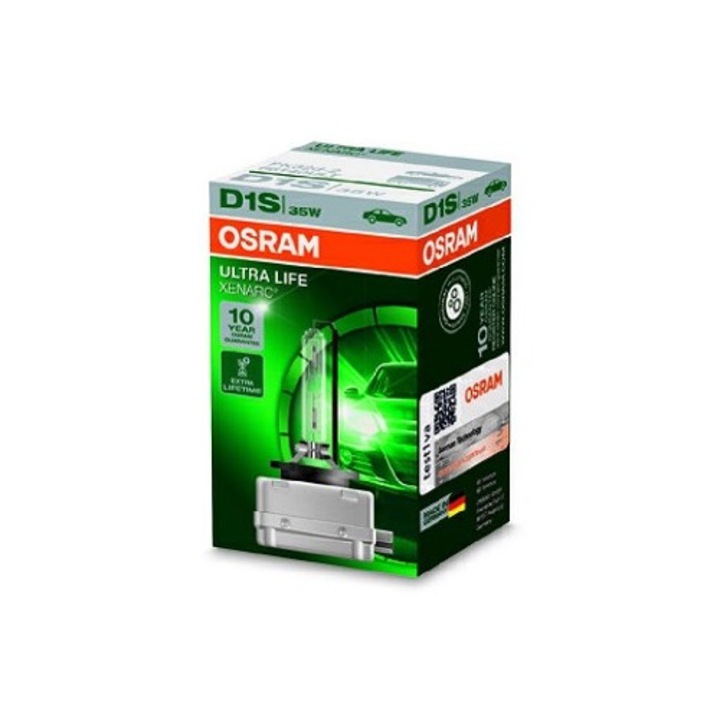 Bec xenon D1S Xenarc Ultra Life Osram 85V 35W Xenon Bright®