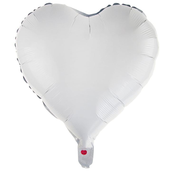 ZakupyTV балон бяло сърце от фолио