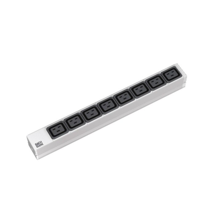 Разклонител IT PDU Bachmann 8 гнезда IEC320 C19, 2 м