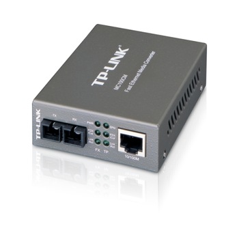 Media Convertor TP-Link MC100CM, RJ45 10/100M Media Convertor TP-Link MC100CM, RJ45 10/100M