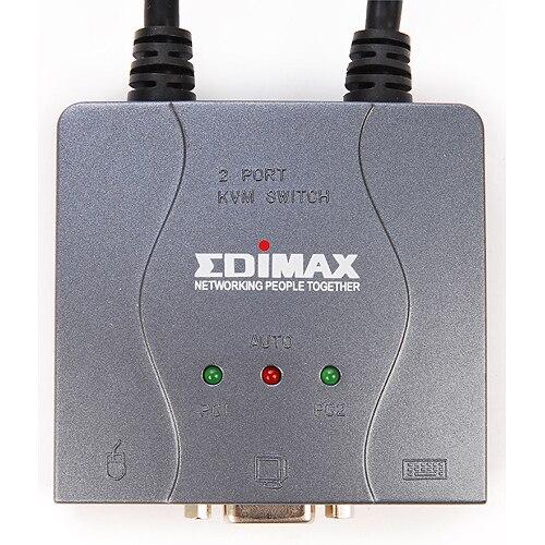 Switch mini KVM Edimax EKPS2C, 2 porturi PS2 eMAG.ro