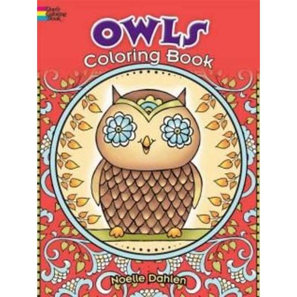 Owls Coloring Book