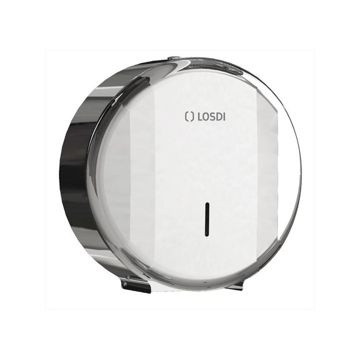 Dispenser hartie igienica mini jumbo Losdi Elegance, inox 304, garantie 5 ani