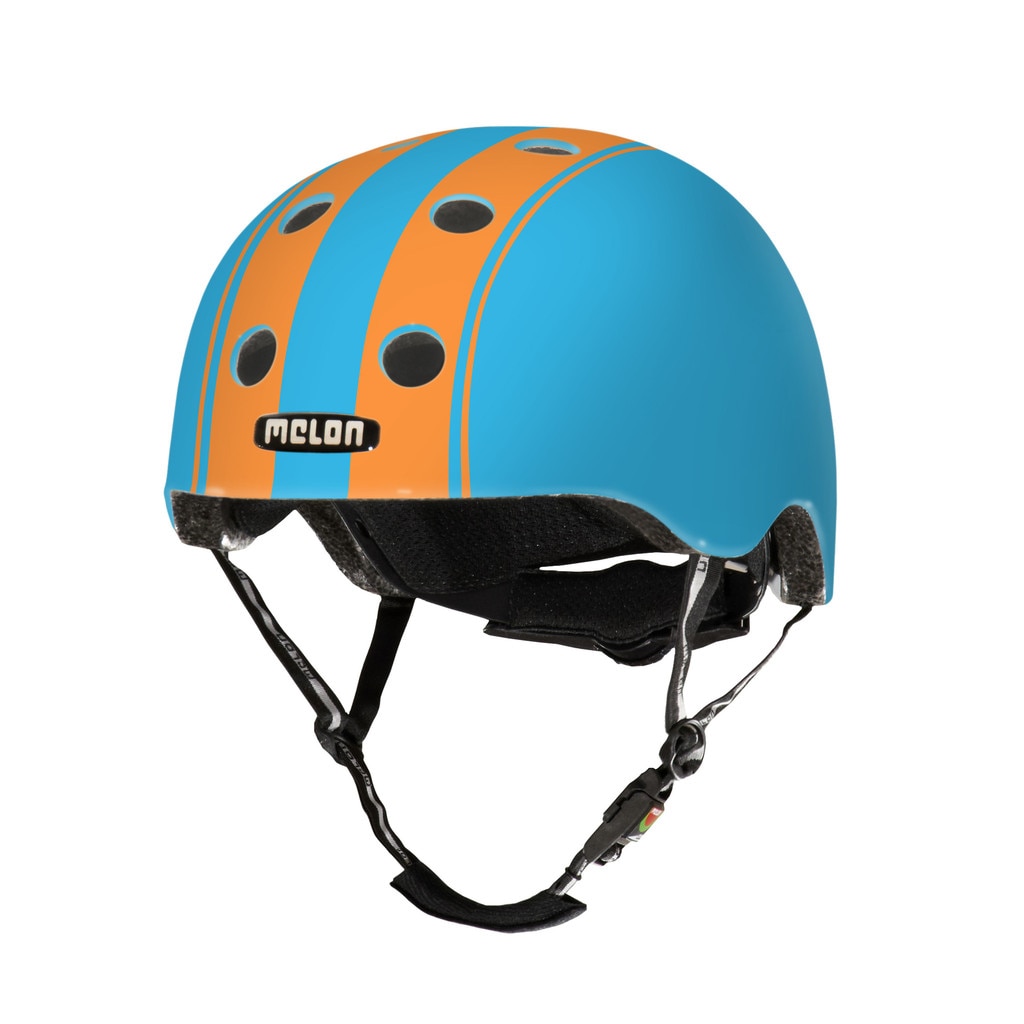 Casca MELON Double Orange-Blue XS 46-52cm