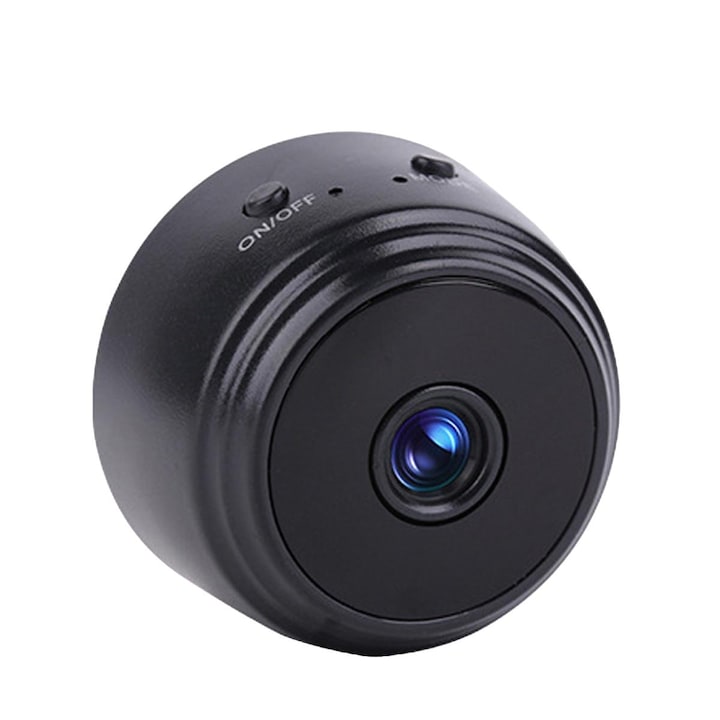 QttvbTna охранителна камера 1080p сензор за движение мини черен