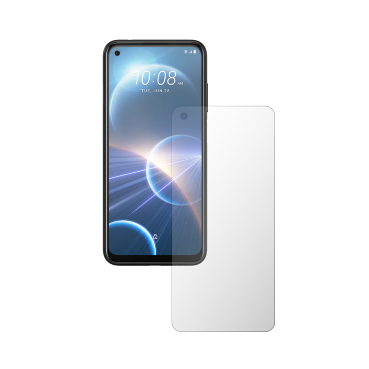 Комплект от 2X iSkinz матово защитно фолио за екран за HTC Desire 22 Pro - пълно изрязване, невидимо матово фолио Skinz, анти-пръстови отпечатъци, антирефлексно, лепило и гъвкав матов силикон