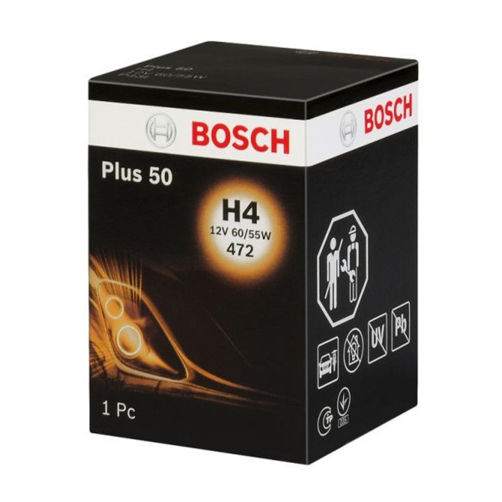 Bec H4 12V 60/55W, BOSCH