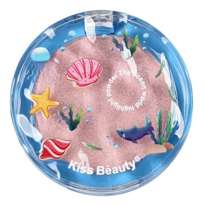 Iluminator, Kiss Beauty, The Ocean World Highlight, 03, 4 g
