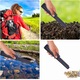 Detector de metale, Excitat®, Dispozitiv de Cautare 360°, Portabil, Ideal pentru Detectarea Monedelor, Cablurilor si Obiectelor Metalice in Pereti sau Sol, Usor de Utilizat, Cu Lanterna Integrata, Vibratie, Negru