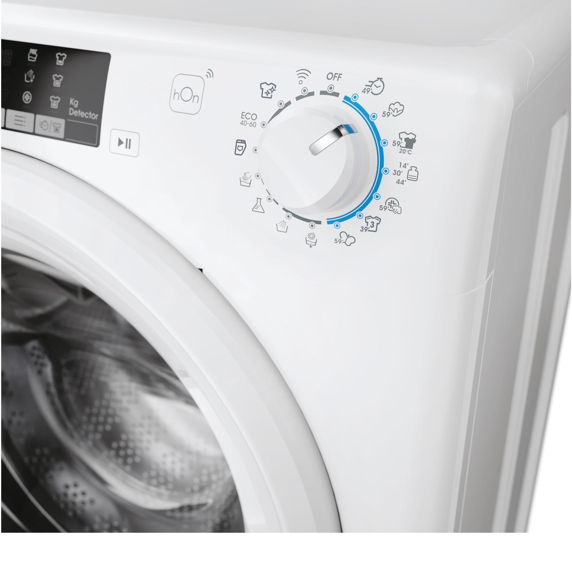 Masina de spalat rufe Slim Candy Smart Pro Inverter CO4474TWM6/1-S, 7 kg, 1400 rpm, Clasa A, Motor Inverter, WiFi, Mix Power System, Active Motion System, Alb
