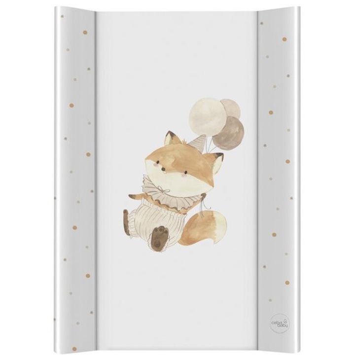 Saltea de Infasat Ceba Baby Ultra Light 50x70cm cu intaritura Vulpea Petrecareata