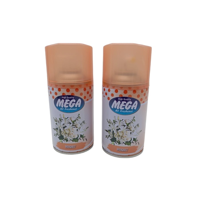 MEGA, BOUQUET szobai légfrissítő pótcsomag, 2x205ml