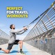 TRX típusú felfüggesztési rendszer készlet, Hggzeg, Női és Férfi, Ellenállás 200 kg, Fitnesshez, Edzés, Jóga, Helyreállító torna, Fizikai gyakorlatok, Aerobic, Pilates, Multifunkcionális, 1.3M, Fekete és Sárga