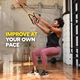 TRX típusú felfüggesztési rendszer készlet, Hggzeg, Női és Férfi, Ellenállás 200 kg, Fitnesshez, Edzés, Jóga, Helyreállító torna, Fizikai gyakorlatok, Aerobic, Pilates, Multifunkcionális, 1.3M, Fekete és Sárga