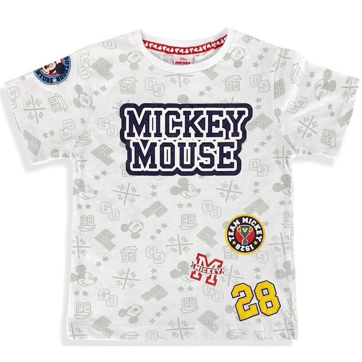 Детска тениска с Мики Маус, Дисни, памук, многоцветна