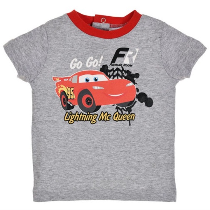 Disney Cars GoGo póló! Formula Racer, többszínű, 6-23, Szürke