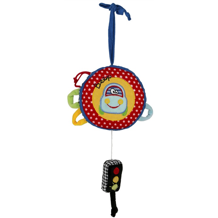 Jucarie Muzicala de Agatat Masinuta 34 cm