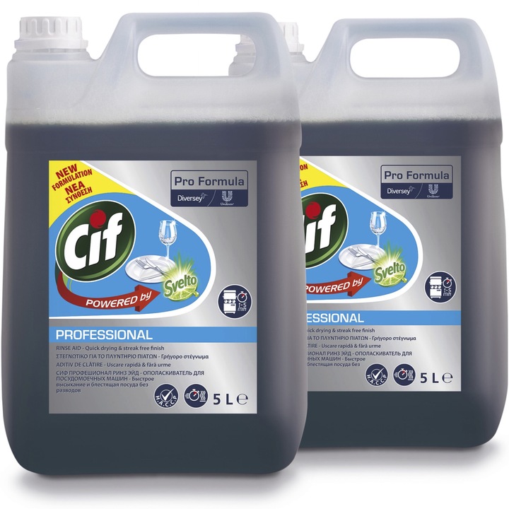Cif Professional mosogatógép öblítő oldat, 5 l