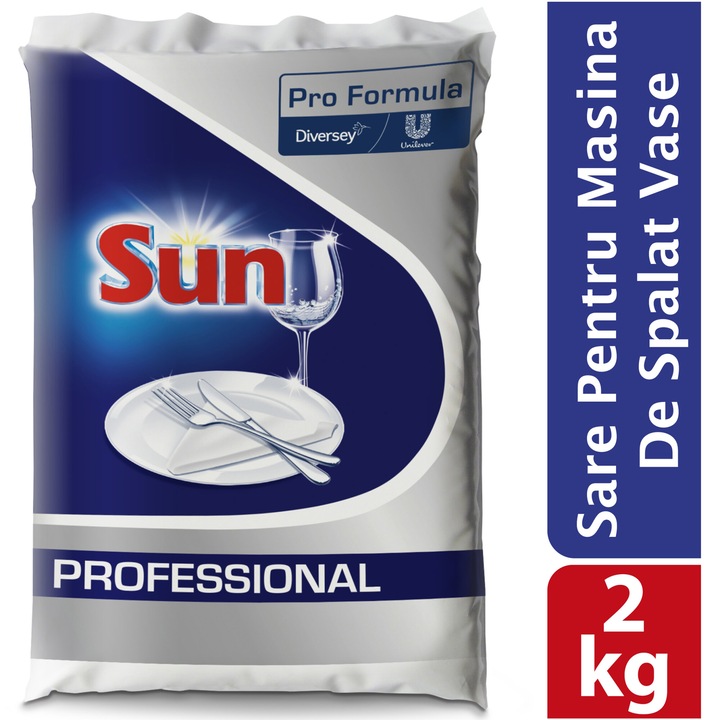 Sare pentru masina de spalat vase Sun Pro Formula, 2 kg