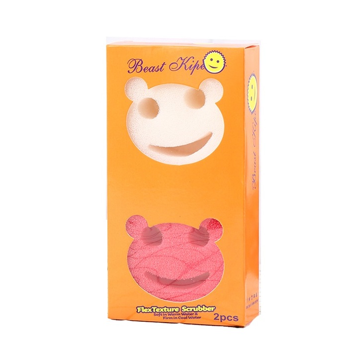 Set 2 bureti magici de curatare pentru bucatarie, multicolor