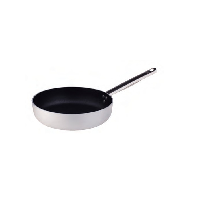 Professzionális alumínium serpenyő tapadásmentes bevonattal, átmérője 28, magassága 6 cm