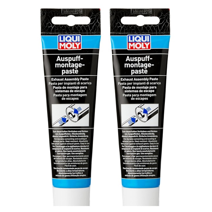 Pachet 2 x Pasta Liqui Moly pentru reparatii esapament 200 gr
