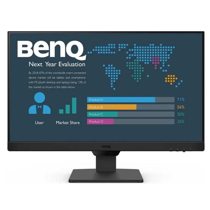 Monitor IPS LED BenQ 27" BL2790, Full HD 1920 x 1080, HDMI, DisplayPort, hangszórók fekete