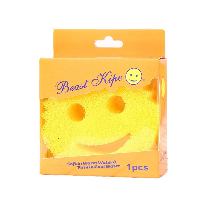 Burete pentru vase, Spuma, galben