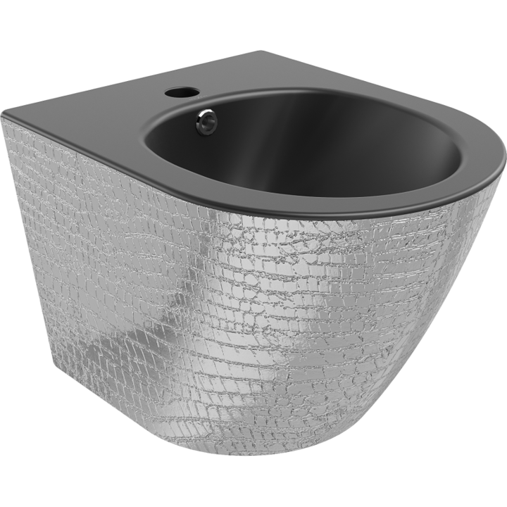 Bideu, Mexen, 16094, Ceramica, Negru/Argintiu, 48x37x32.5 cm