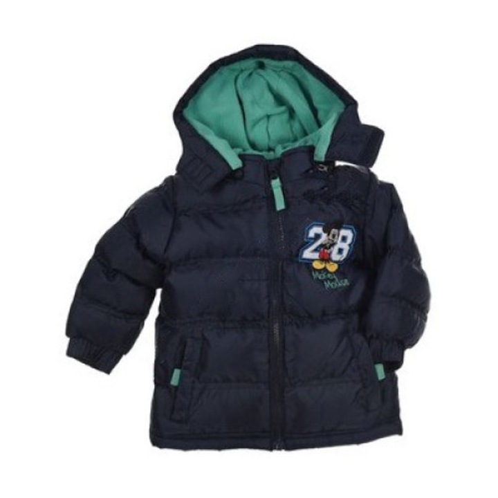 Mickey Mouse kabát, többszínű, 67, Sötétkék, 81 CM