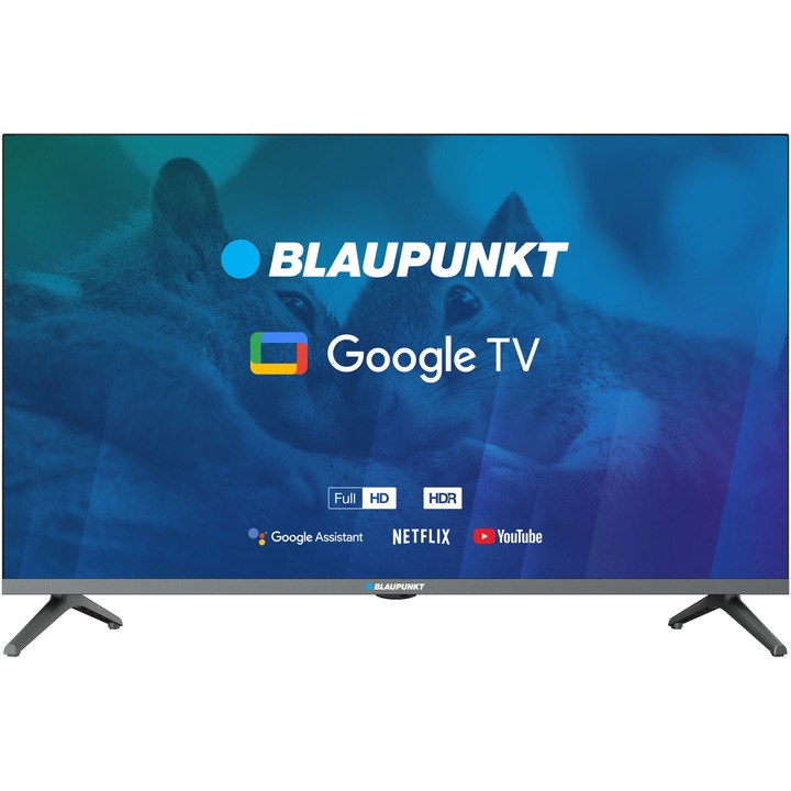 Televizor Blaupunkt LED 32FBG5000S, 81 cm, Smart Google TV, Full HD, Clasa F