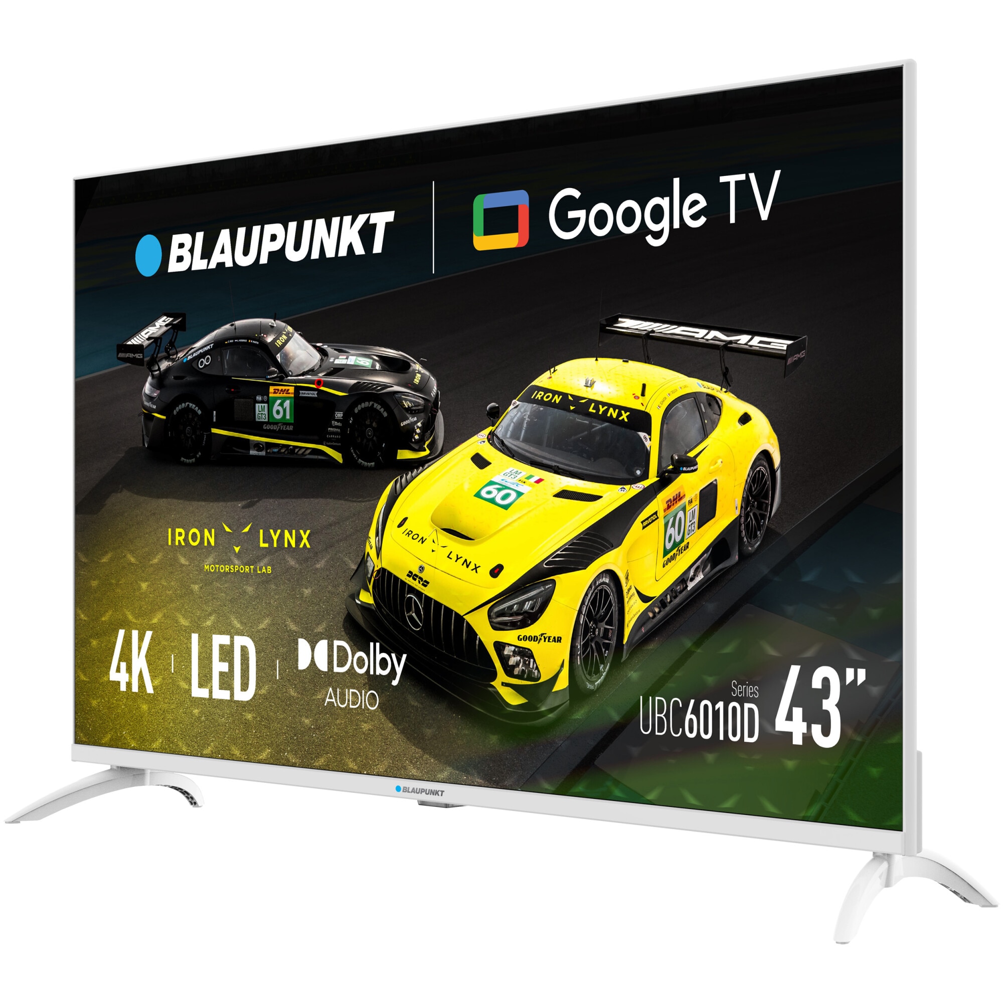Televizor Blaupunkt LED 43UBG6010S, 109 cm, Smart Google TV, 4K