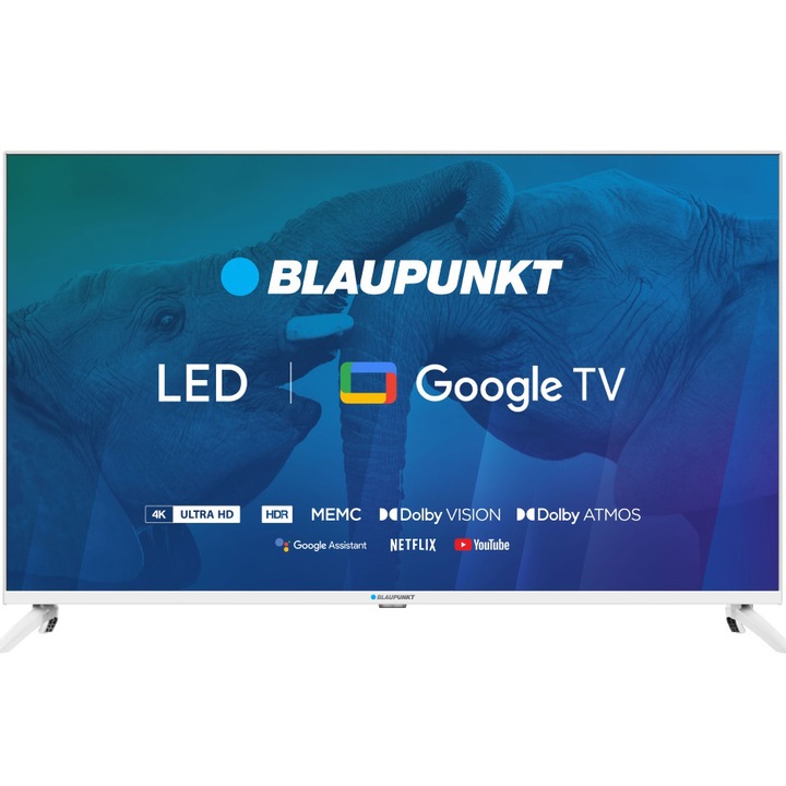 Телевизор Blaupunkt LED 43UBG6010S, 43"(109 см), Smart Google TV, 4K Ultra HD, Клас G
