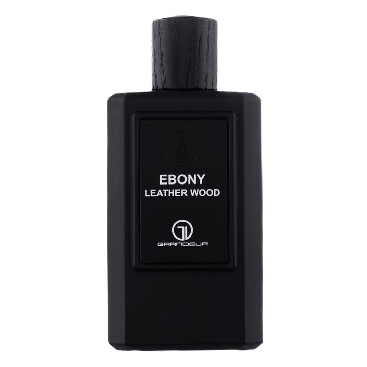 Eau de Parfum Ebony Leather Wood, Grandeur Elite, Férfi, 100ml