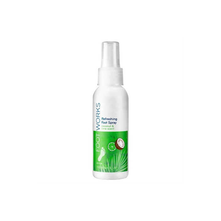 Spray pentru picioare Coconut&Lime, Avon, 100ml