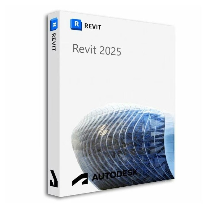 Autodesk Revit 2025, Licenta Comerciala, 1 Utilizator, Valabilitate 1 an