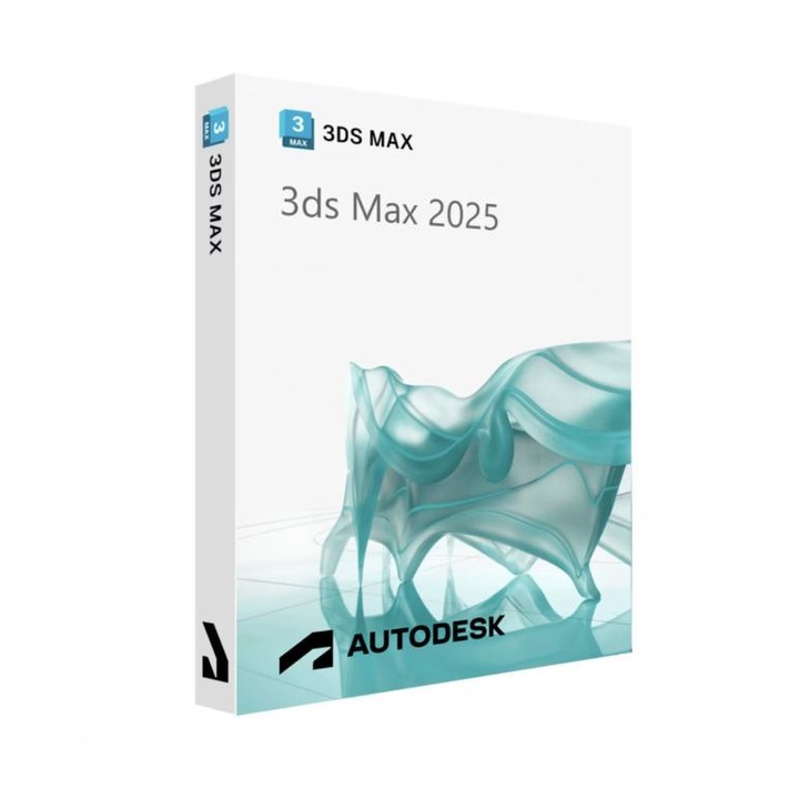 Autodesk 3ds Max 2025, kereskedelmi licenc, 1 felhasználó, érvényesség 1 év
