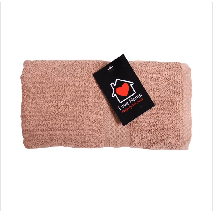 Prosop de fata, 50x90 cm, 100% bumbac,400 g/m², maro