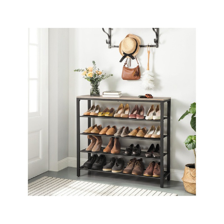 Pantofar, Vasagle, PF-0005, Maro, 100x30x92 cm