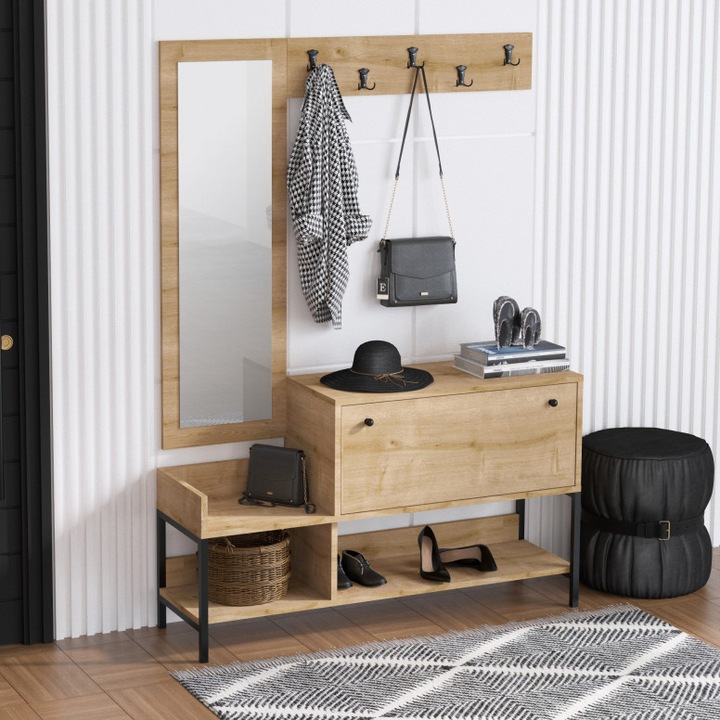 Nova zafír tölgyfa cipőszekrény