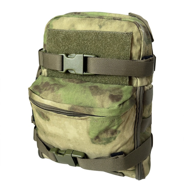 Geanta tactica din nailon 500D, EMERSONGEARS, husa Assault Molle, verde