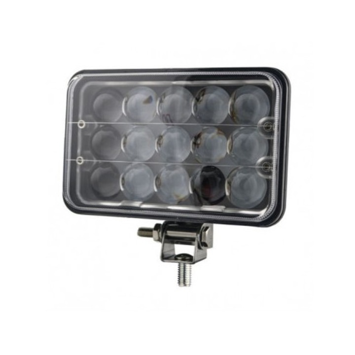 Proiector LED Xenon Bright, 45W, 3300 lumeni, negru, 165x108x71mm