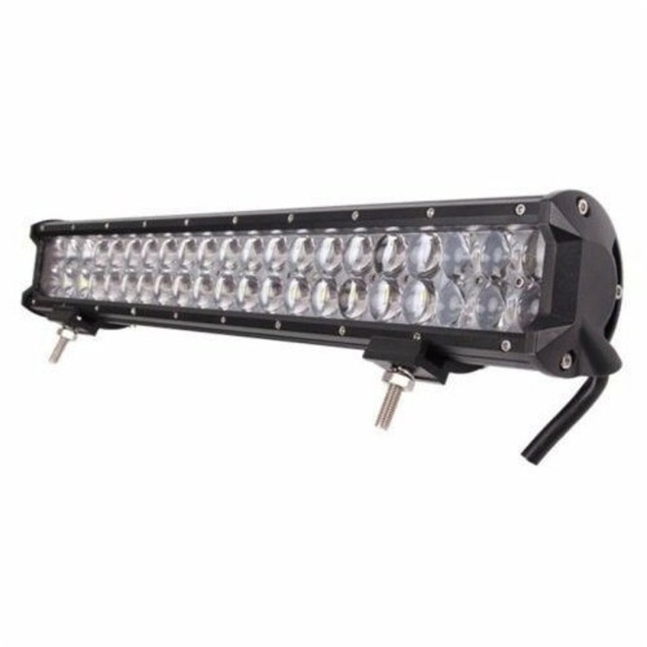 Proiector LED Xenon Bright 4D Auto Offroad, 288W, 24480 lumeni, negru, 44”/112 cm